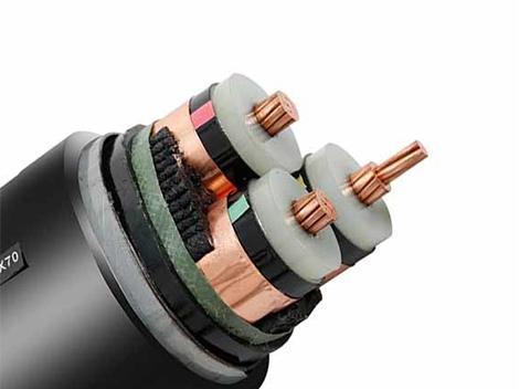 médio tensão 8.7/15kv cabo de 3 o núcleo 3 x 95 o fio de aço 0 blindado do cabo elétrico do SWA do CU mm2